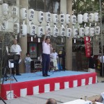 押部谷住吉神社萬燈祭カラオケ大会