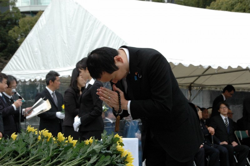 東部ニューギニア遺骨引渡式お祈り