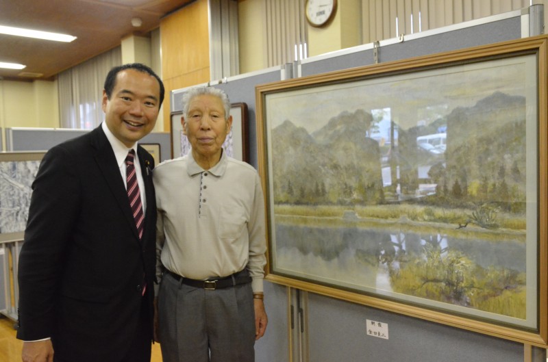 加寿美会水墨墨彩画展
