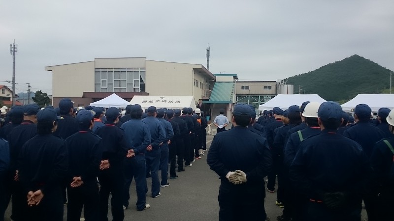 西脇市消防操法大会