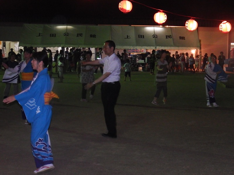 上田天神祭り盆踊り