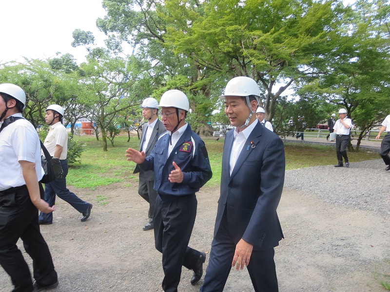 財金熊本地震熊本城現状説明