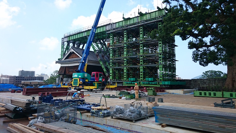 財金熊本地震熊本城復旧工事