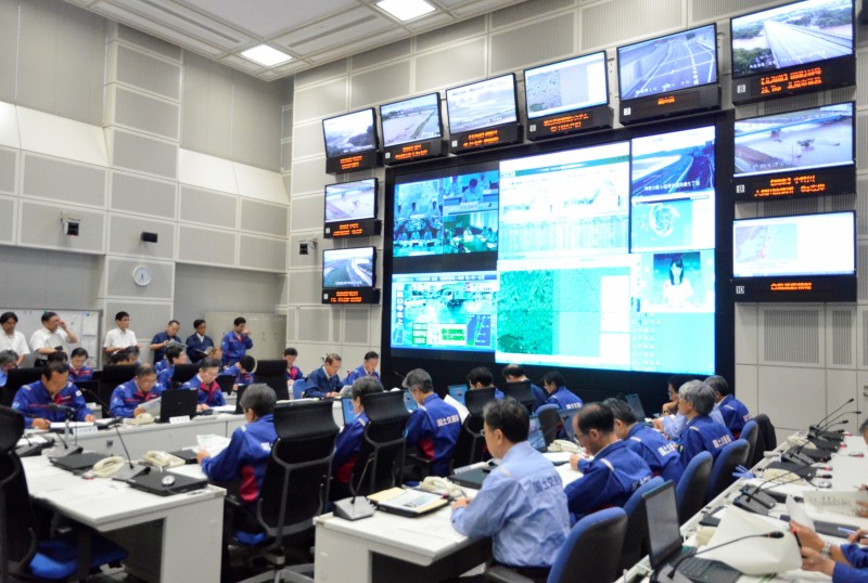 国土交通省災害対策本部会議室