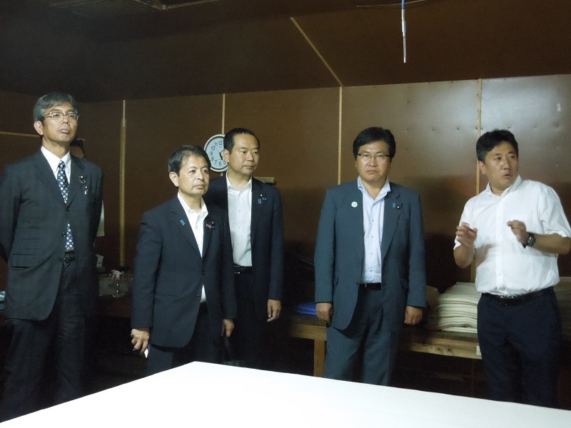 財金花の露酒造蔵元視察